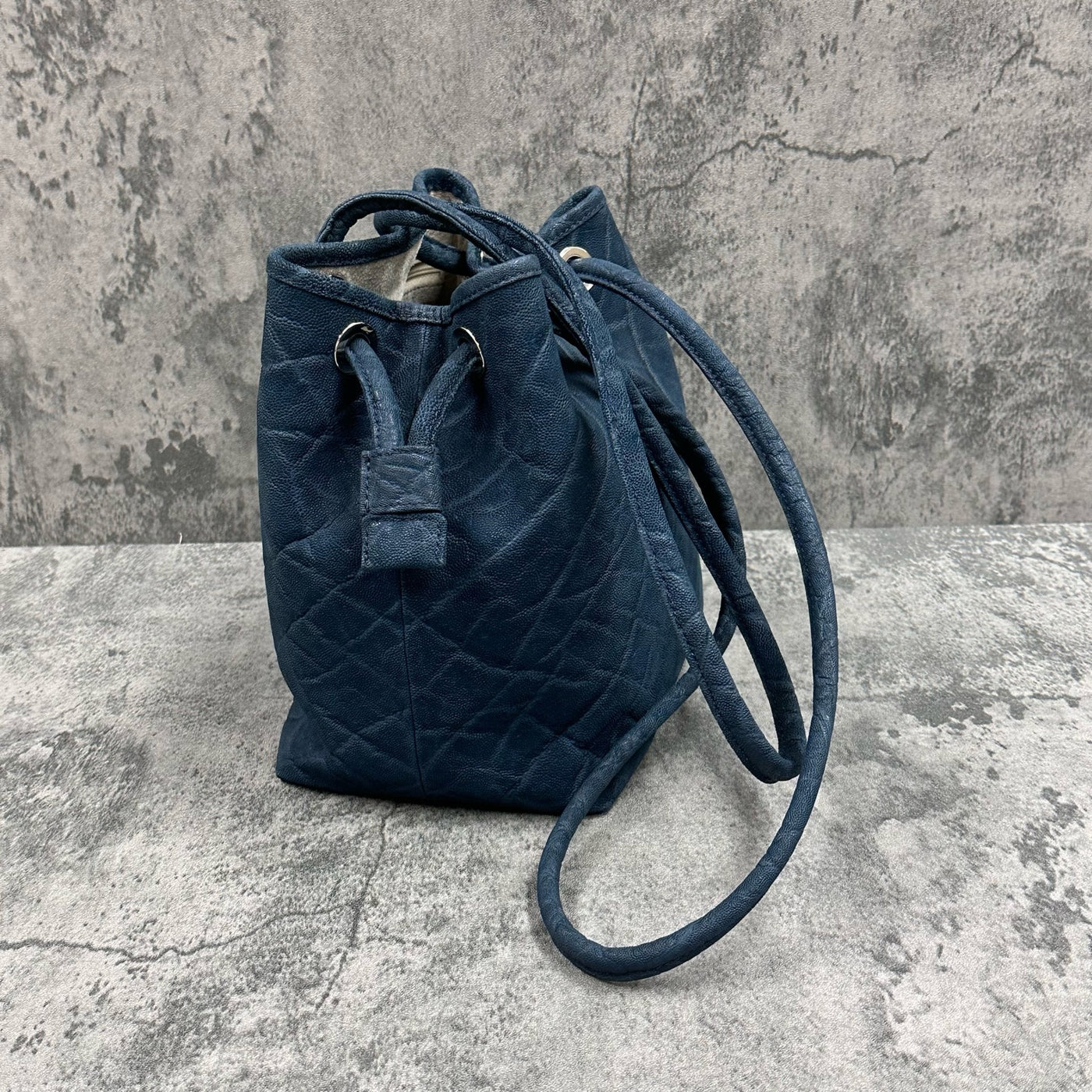 エレファント 巾着バッグ PIKO - INDIGO/インディゴ – Le'sac