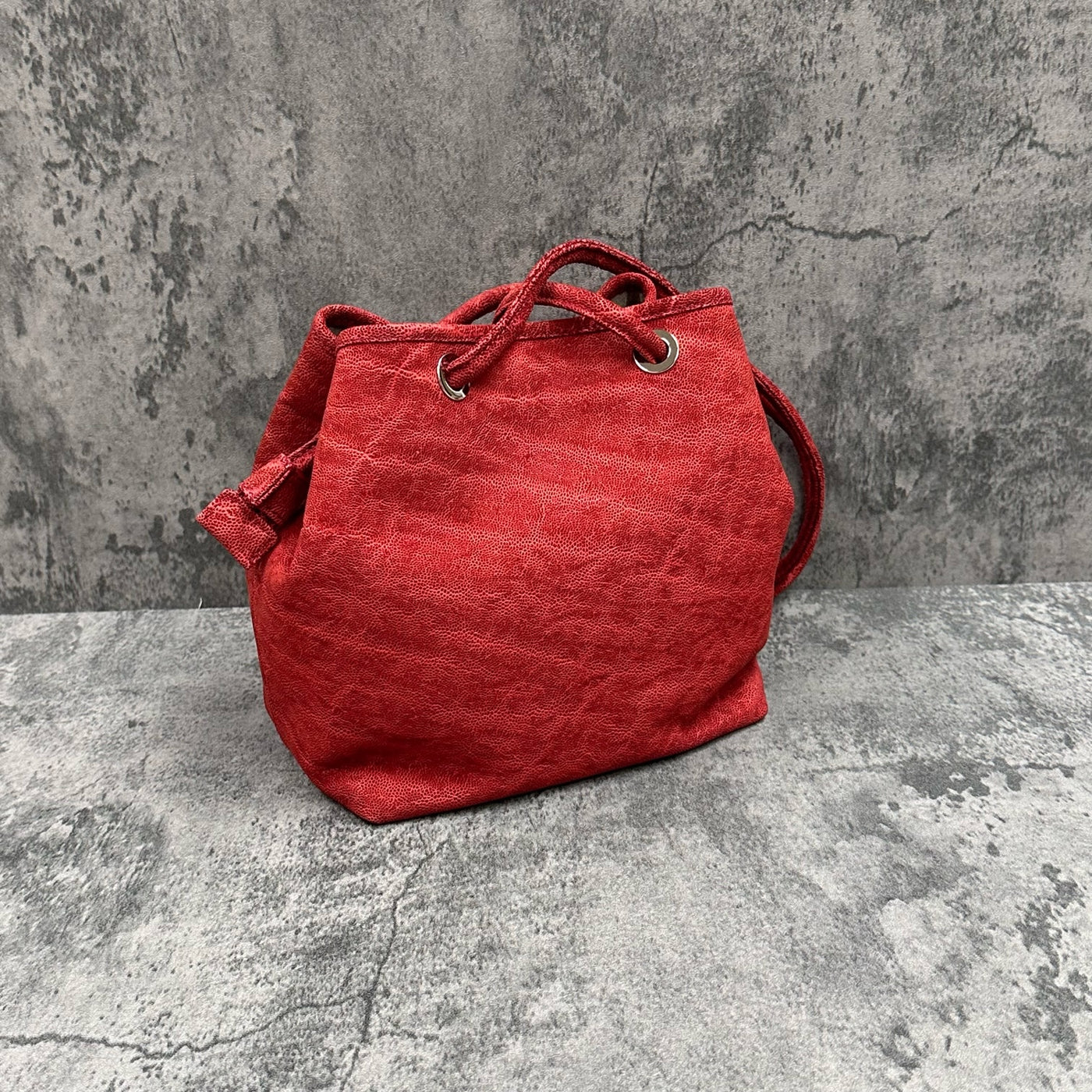 エレファント 巾着バッグ PIKO - RED/レッド – Le'sac