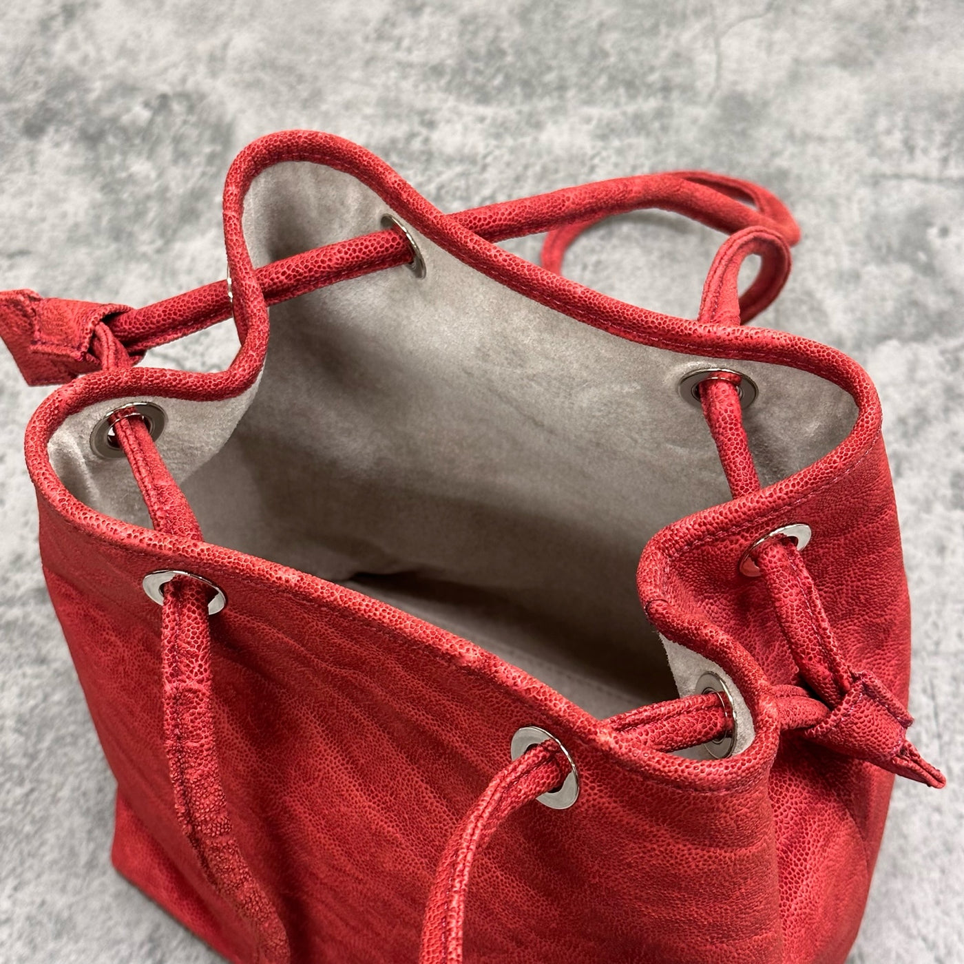 バッグ piko エレファント 巾着バッグ PIKO - RED/レッド – Le'sac