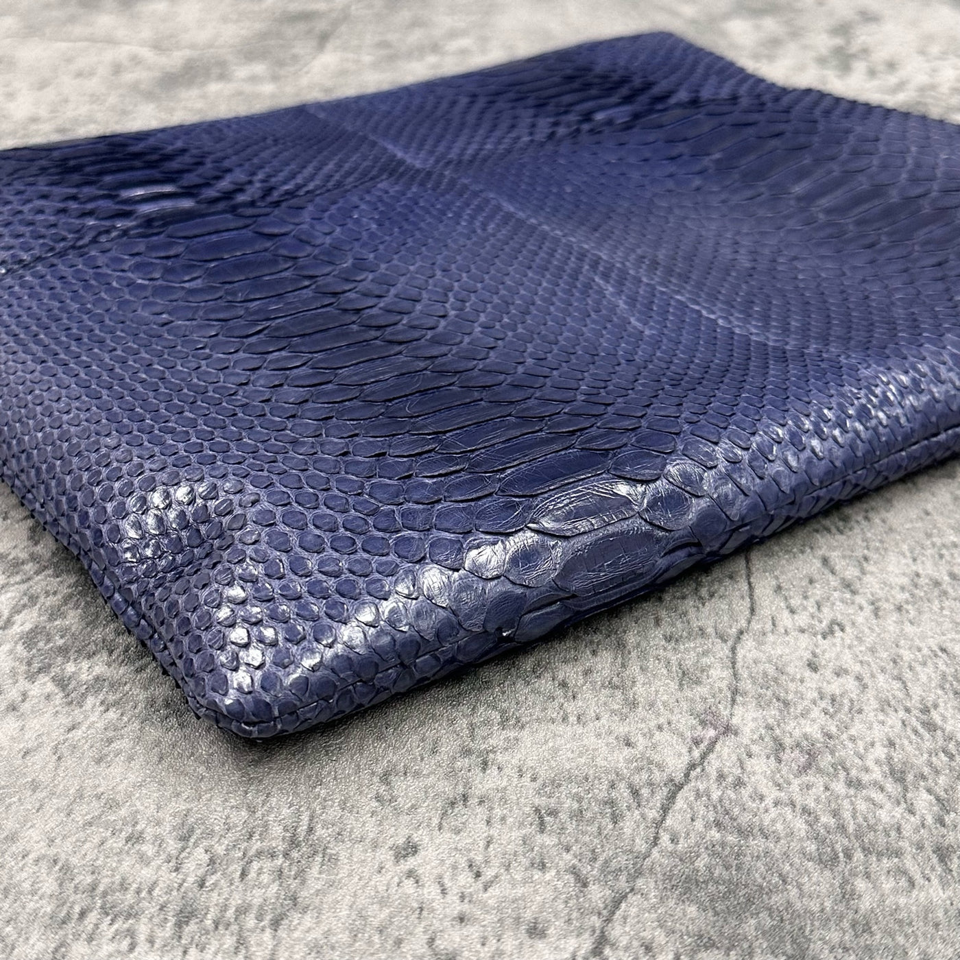 パイソン クラッチバッグ PRESAC - BLUE/ブルー – Le'sac