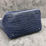 クロコダイル トートバッグ ROOTS - NAVY/ネイビー
