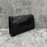 クロコダイルのクラッチバッグ