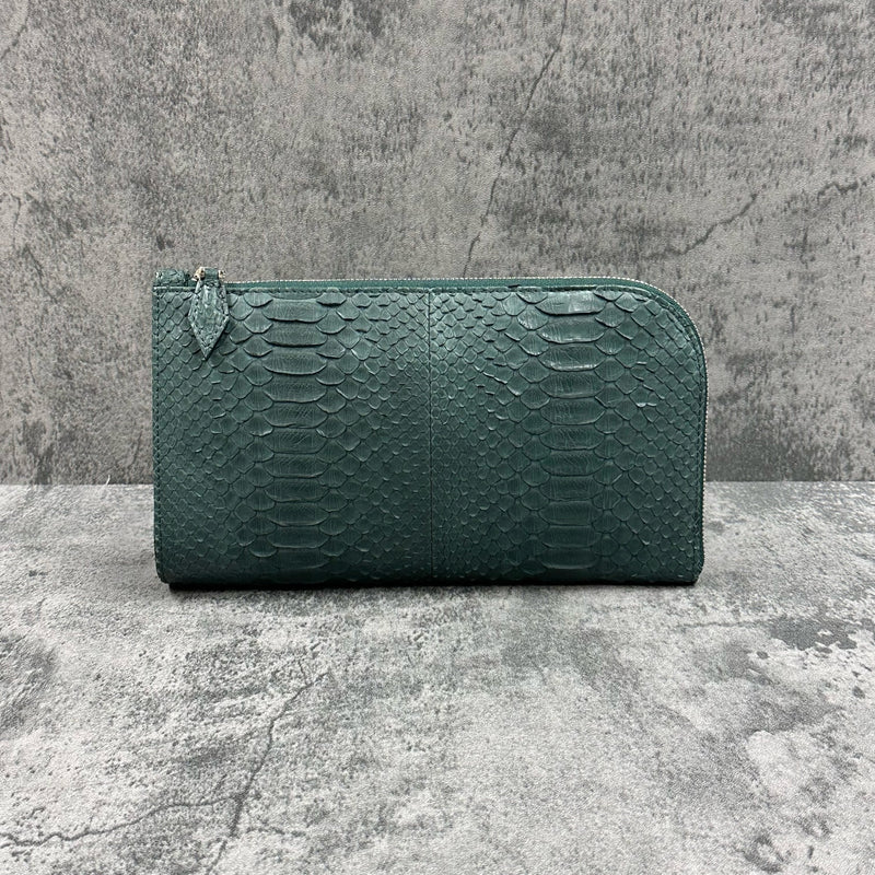 パイソン クラッチバッグ SAGGIO MINI - GREEN/グリーン