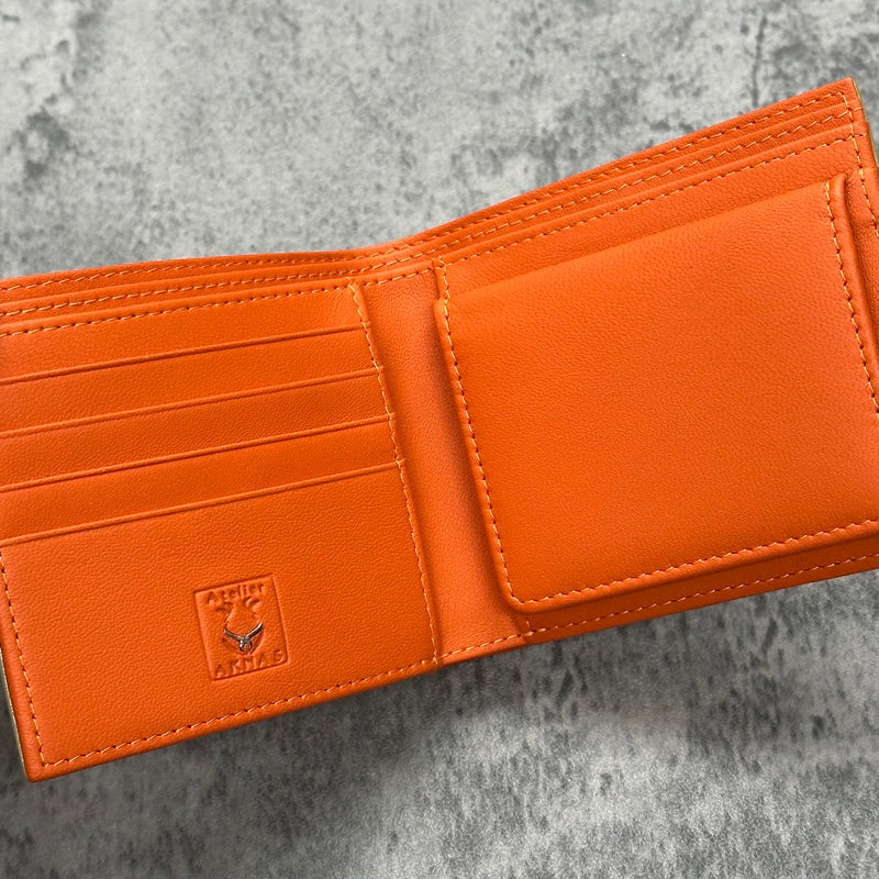スティングレイ 二つ折り財布 エイ革 ガルーシャ 本革 ベージュ 品番SP