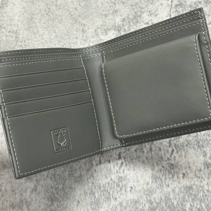 エイ革 二つ折り財布 グレー スティングレイ 二つ折り財布 エイ革 ガルーシャ 本革 グレー 品番SP