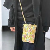 パイソン スマホショルダー メンズ レディース 本革 カラフル ドロップ CAPRI