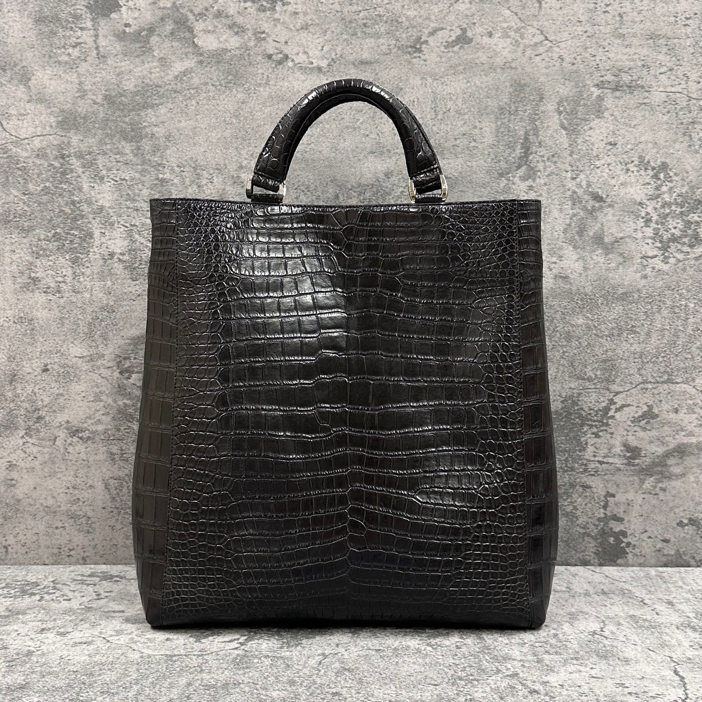 クロコダイル トートバッグ TAOTH - BLACK/ブラック – Le'sac
