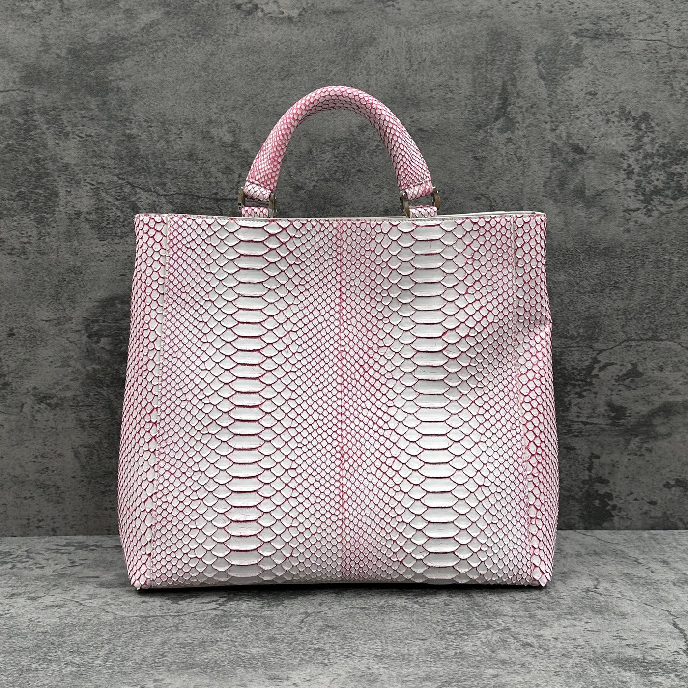 パイソン トートバッグ TAOTH SPORT SPC - WHITE＆RED/ホワイト