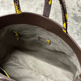 パイソンのトートバッグ