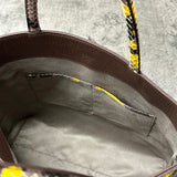 パイソンのトートバッグ