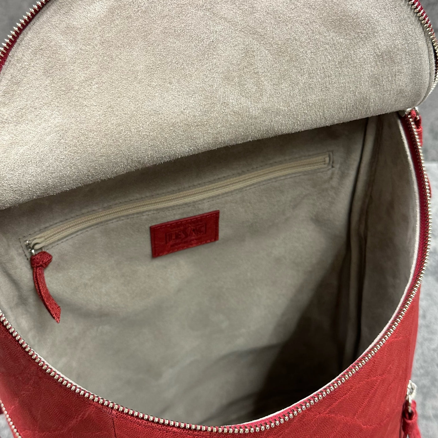 最終値下げ　日本製　lesac レザック　エレファントレザーバックパック レザック Lesac エレファントバッグ DAZZLE/ELEPHANT ｜ZONE