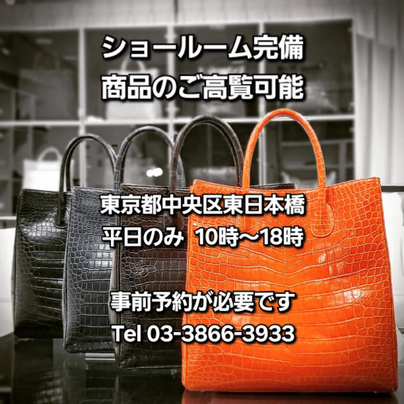 クロコダイル ミニブリーフバッグ ワニ革 ポロサス 本革 黒 ブラック クロコダイル ミニブリーフバッグ ワニ革 ポロサス 本革 黒 ブラック