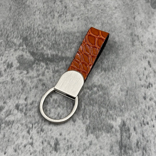 クロコダイル キーホルダー D284 - COGNAC/コニャック