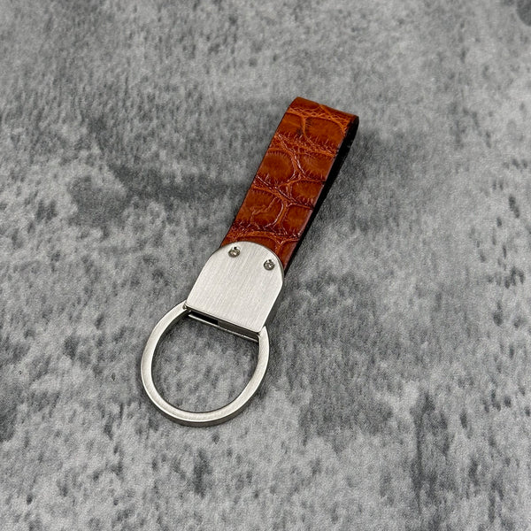 クロコダイル キーホルダー D284 - COGNAC/コニャック
