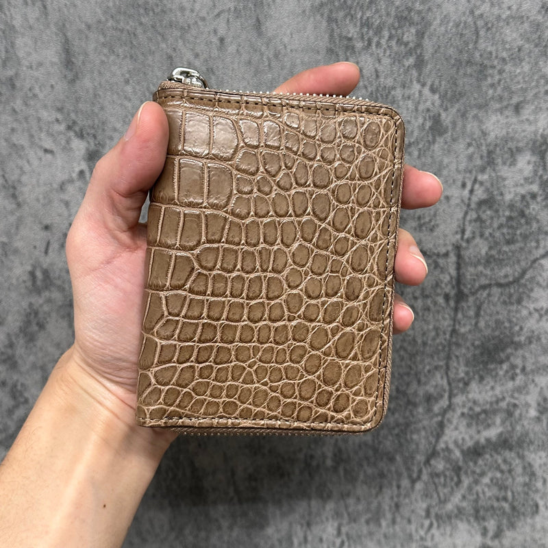 クロコダイルの二つ折り財布