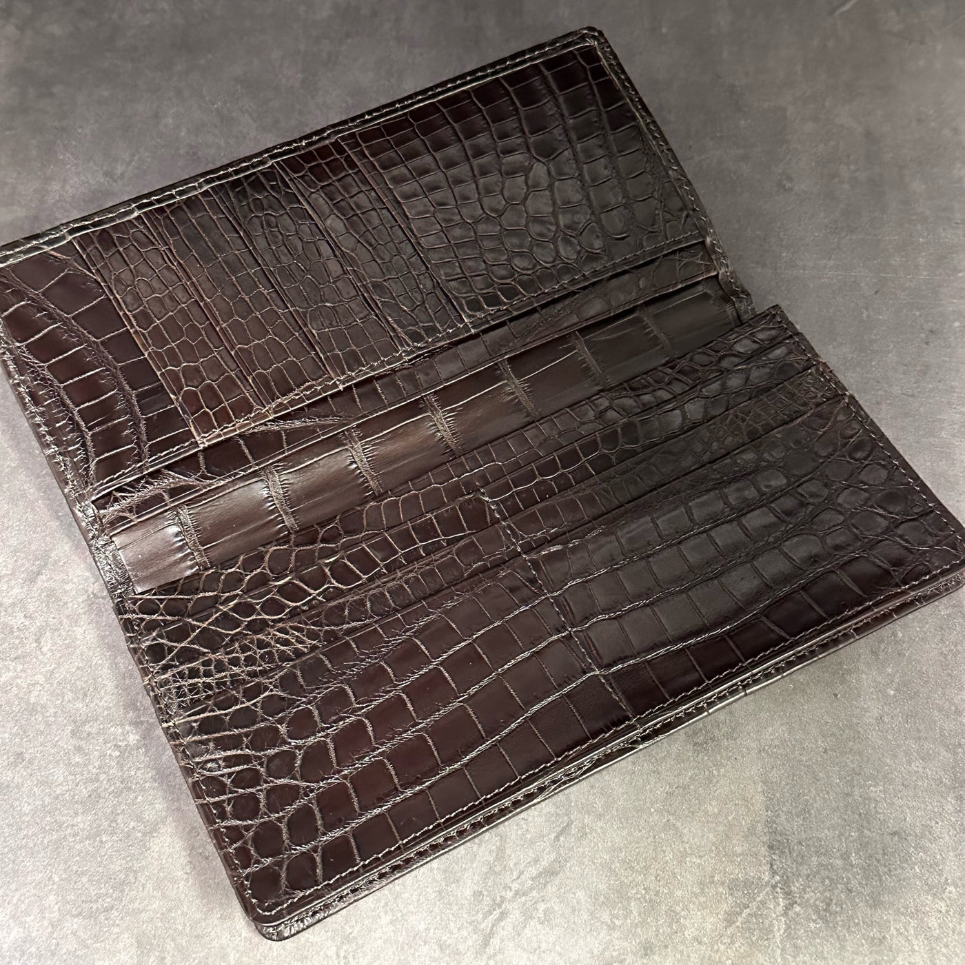 高級束入　クロコダイル　財布 クロコダイル 純札束入れ 8118 - CHOCO/チョコ – Le'sac