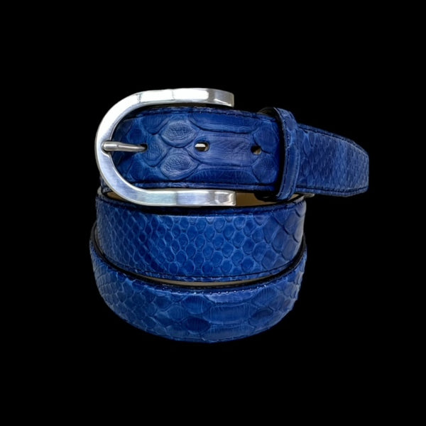 パイソン 35mmベルト 1806 - BLUE/ブルー