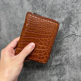 クロコダイルの二つ折り財布