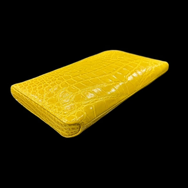 クロコダイル クラッチバッグ LUCE - YELLOW/イエロー – Le'sac