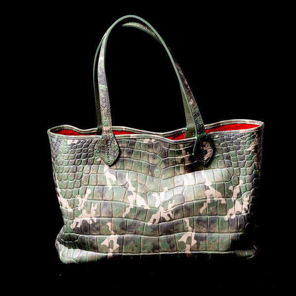 クロコダイル トートバッグ PIPPA35 - CAMO/カモフラ